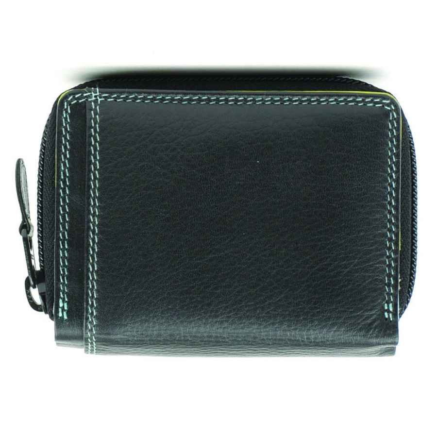 Golunski - 7-113 Ladies Wallet Purse - 7-113B - Black/Tropical  - Purses and Wallets