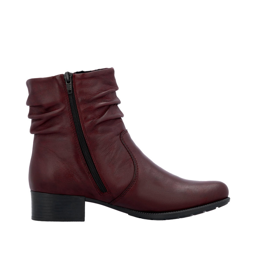 Rieker - 78656-35 - Cristallino Vino  - Boots