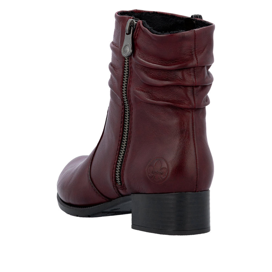 Rieker - 78656-35 - Cristallino Vino  - Boots