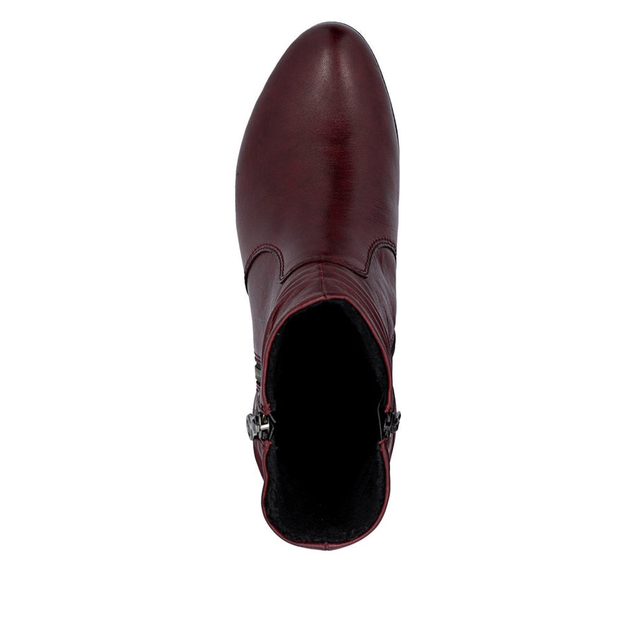 Rieker - 78656-35 - Cristallino Vino  - Boots