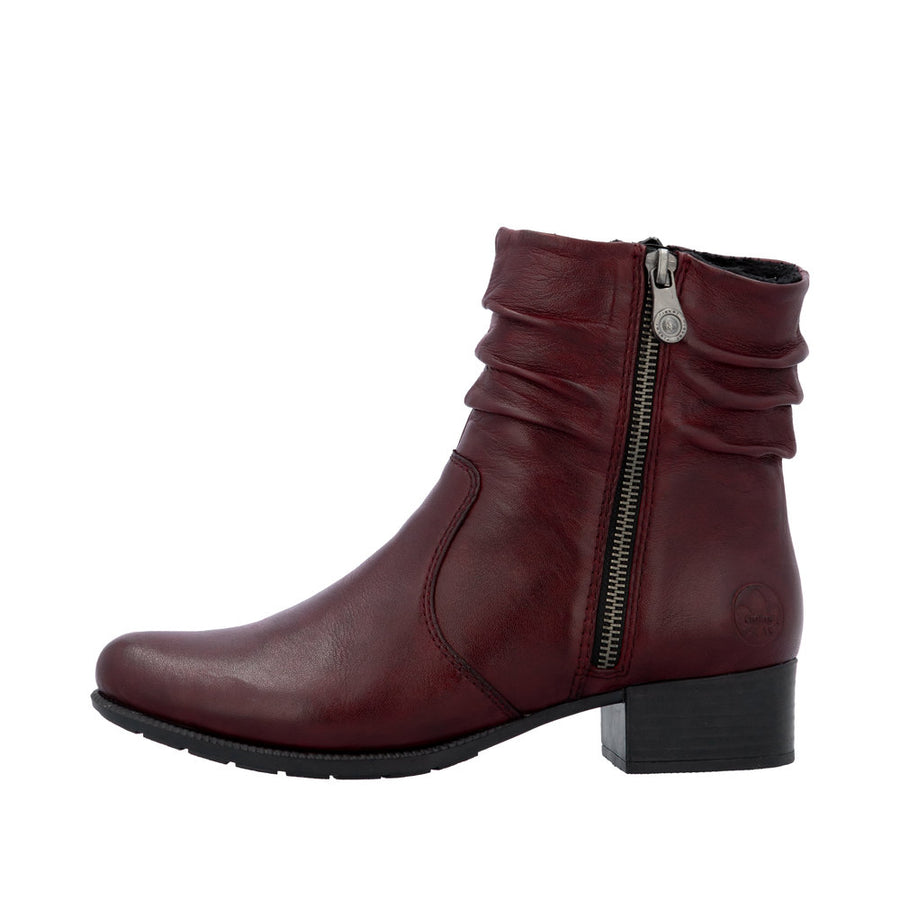 Rieker - 78656-35 - Cristallino Vino  - Boots