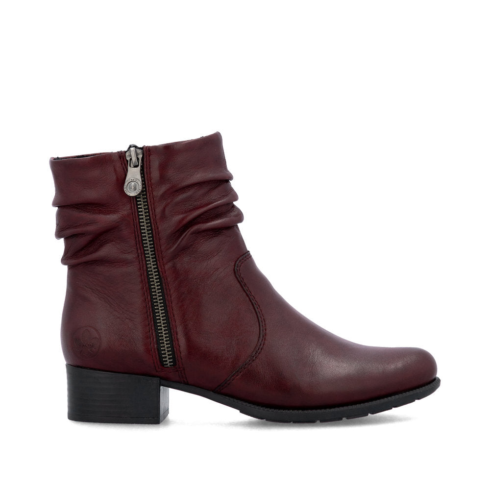 Rieker - 78656-35 - Cristallino Vino  - Boots