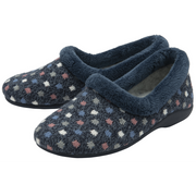 Lotus - Amparo - ULH132DE - Navy  - Slippers