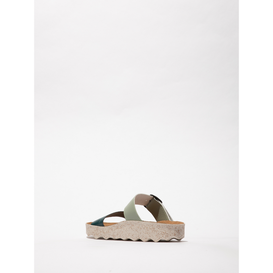 Asportuguesas - Coly L - Eco Yannick - Peacock/Sage - Sandals