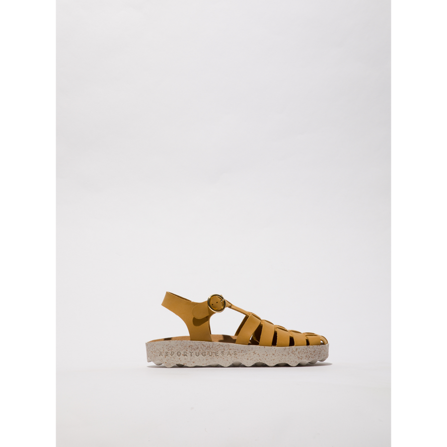 Asportuguesas - Calix L - Crazy Nubuck - Camel - Sandals
