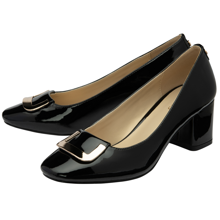 Lotus - Aubrey - Black Patent - Shoes