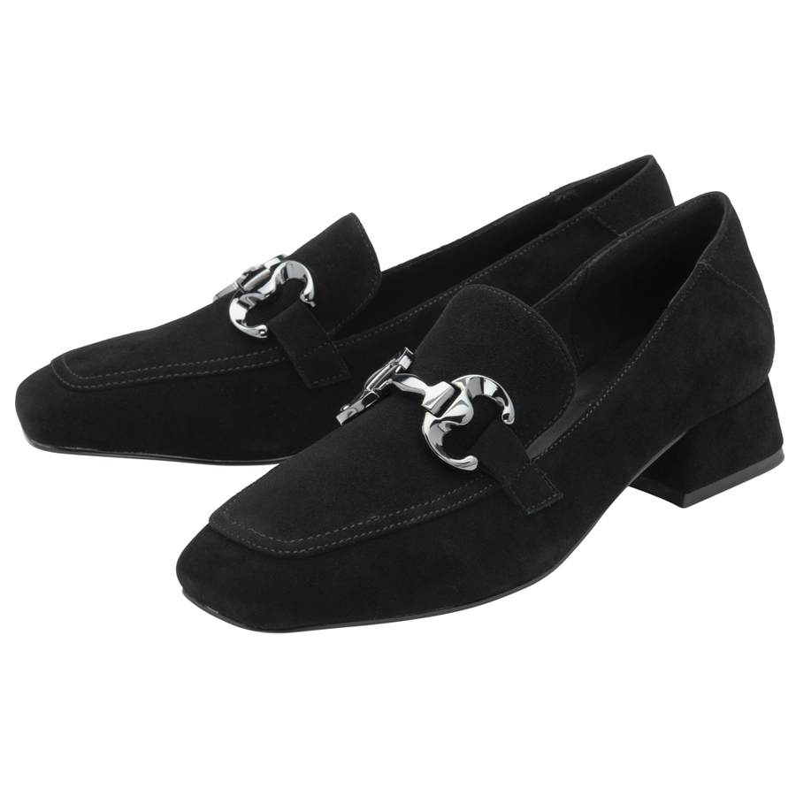 Lotus - Ava - Black Suede  - Shoes