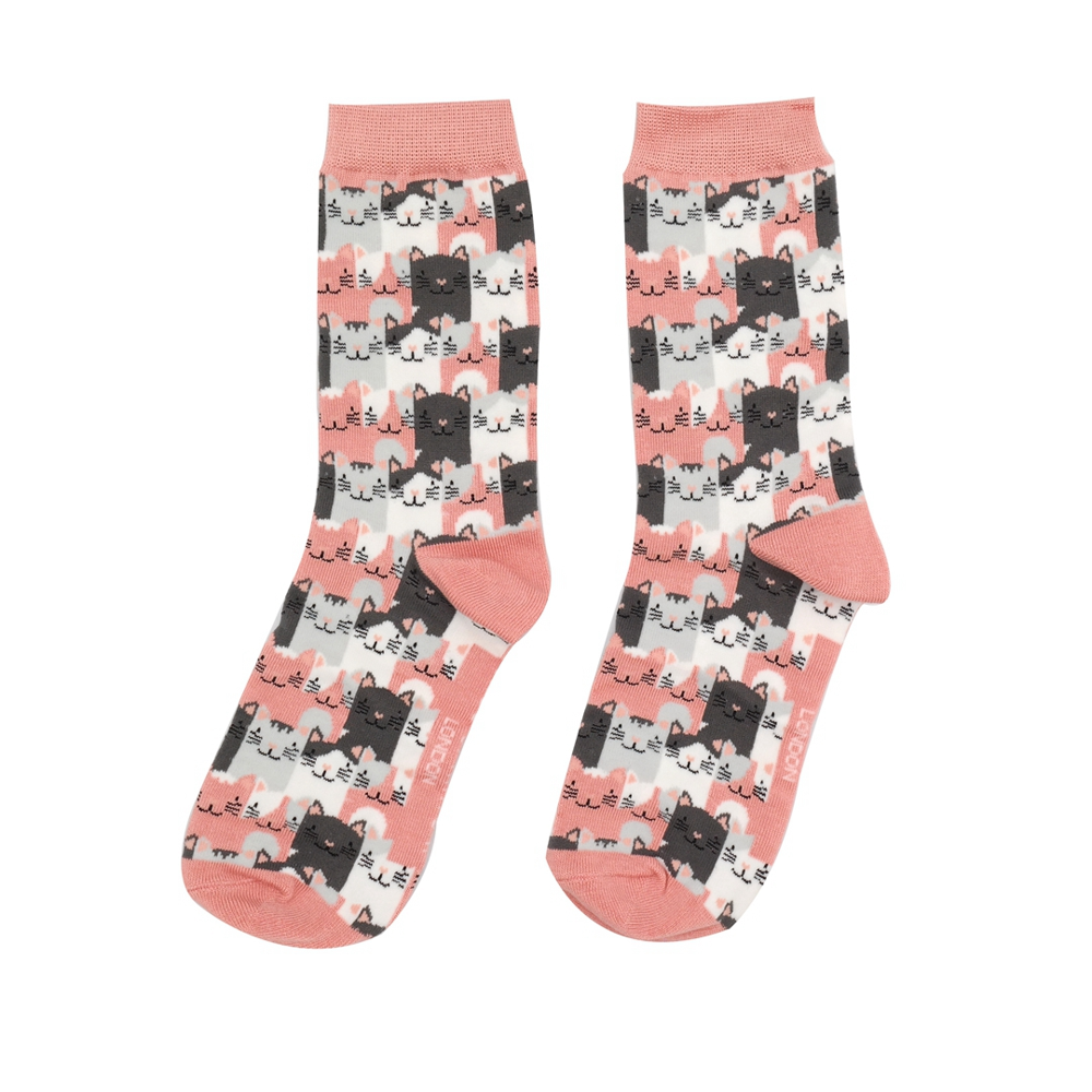 Miss Sparrow - Happy Cats Socks Box - Mixed - Socks