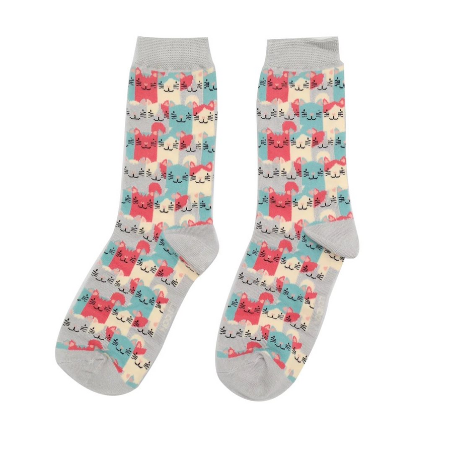 Miss Sparrow - Happy Cats Socks Box - Mixed - Socks