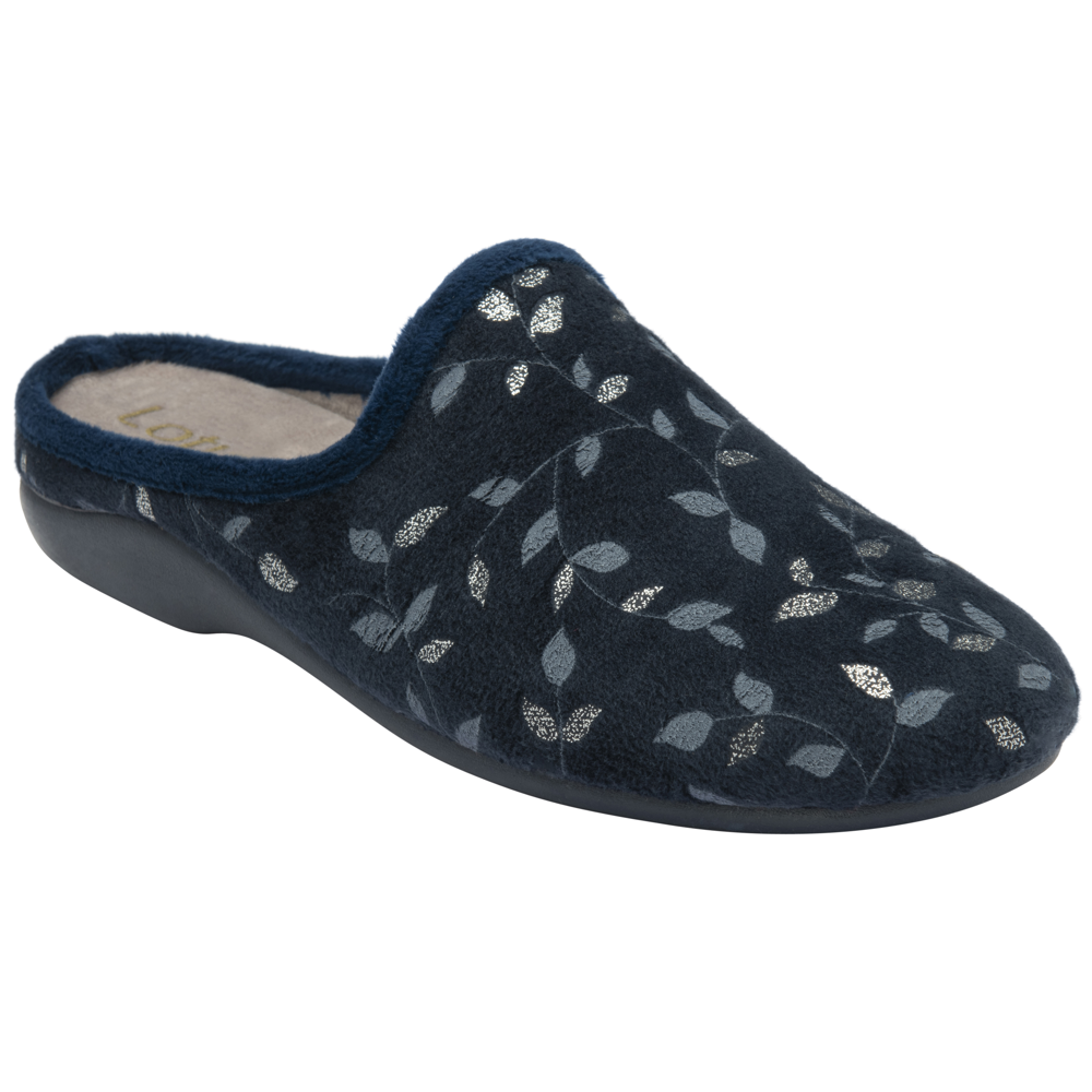 Lotus - Cayetana - Navy  - Slippers
