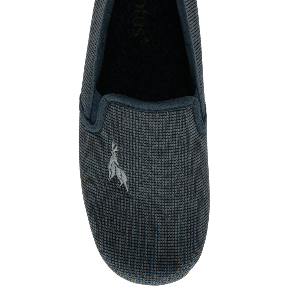 Lotus - Davida - Navy  - Slippers