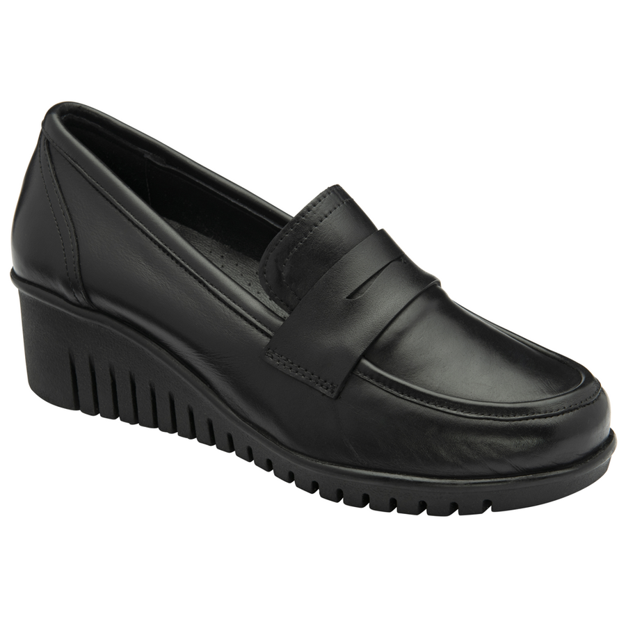 Lotus - Detroit - Black Leather  - Shoes