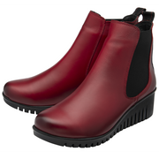 Lotus - Dresden - Red Leather  - Boots