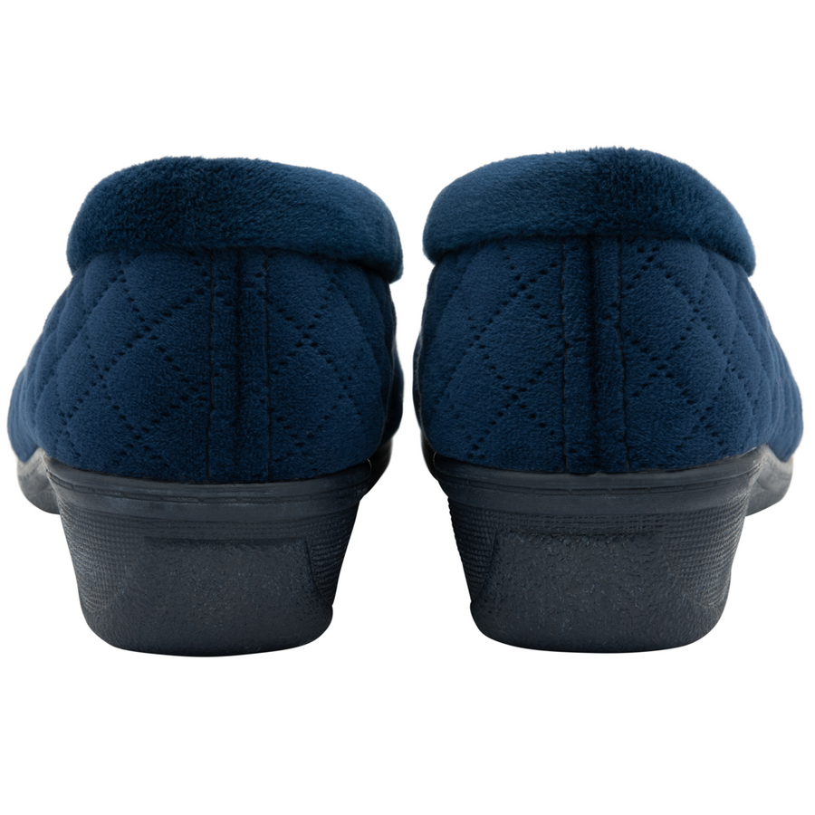 Lotus - Eadie  - ULH089DE - Navy  - Slippers
