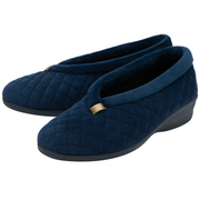 Lotus - Eadie  - ULH089DE - Navy  - Slippers