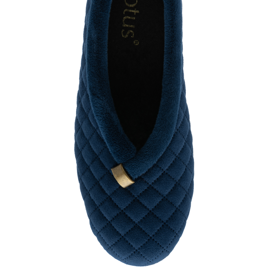 Lotus - Eadie  - ULH089DE - Navy  - Slippers