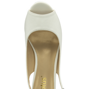 Lotus - Evelyn - White - Sandals