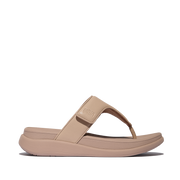 FitFlop - F-Mode Go Adjustable Flatform - Classic Beige - Sandals