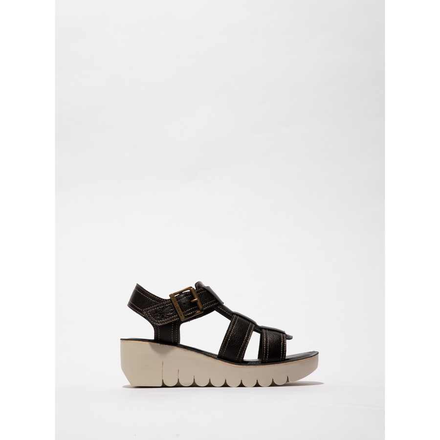 Fly London - YUDD236FLY  - Black - Sandals