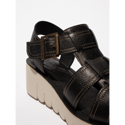 Fly London - YUDD236FLY  - Black - Sandals