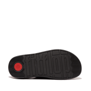 FitFlop - Gen-Ff Buckle Two-Bar Leather Slides - Black - Sandals