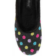 Lotus - Geri - Black - Slippers