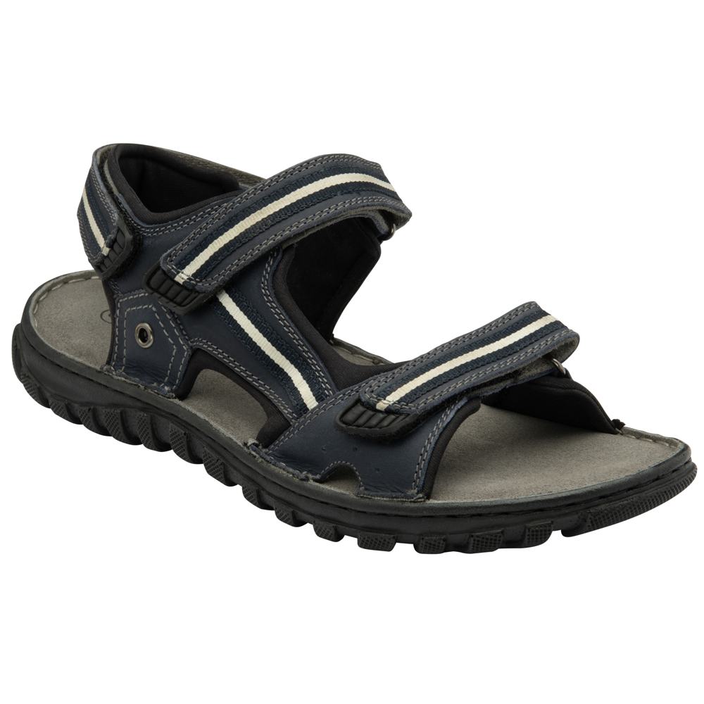 Lotus - Gus - Navy - Sandals