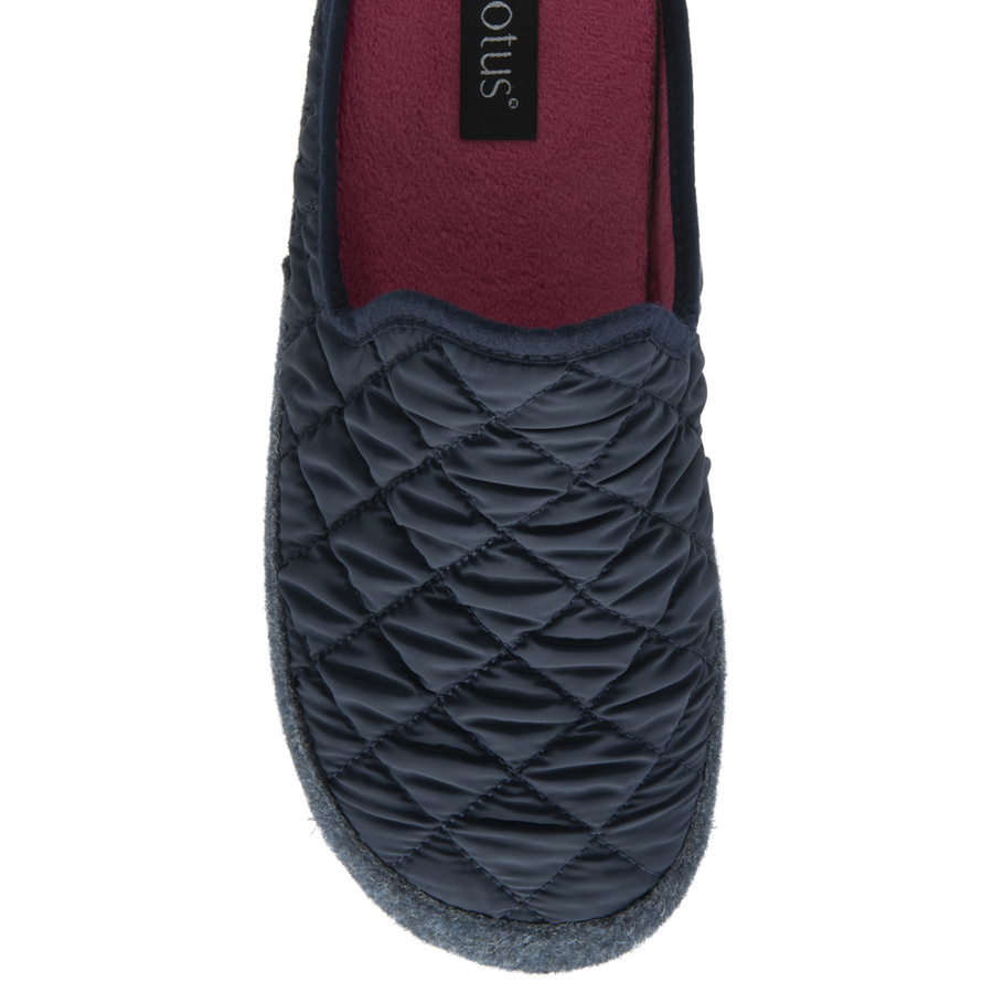 Lotus - Jimena - Navy  - Slippers