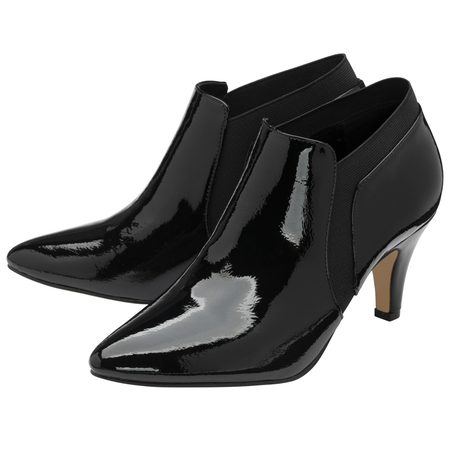 Lotus - Kristina - Black Patent - Shoes