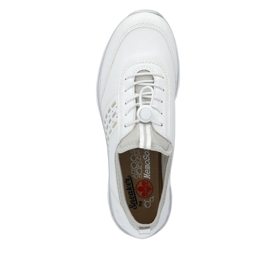 Rieker - L3259-80 - Weiss/Rose/Silver - Shoes