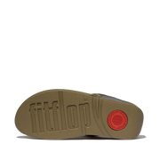 FitFlop - Lulu Crystal Embellished Toe-Post - Metallic Camo-Green - Sandals