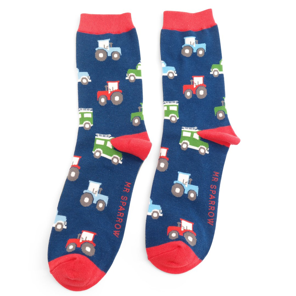 Miss Sparrow - Mr Sparrow On the Farm - Navy - Socks