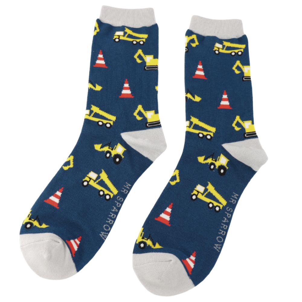 Miss Sparrow - Mr Sparrow Building Site - MR144Navy - Socks