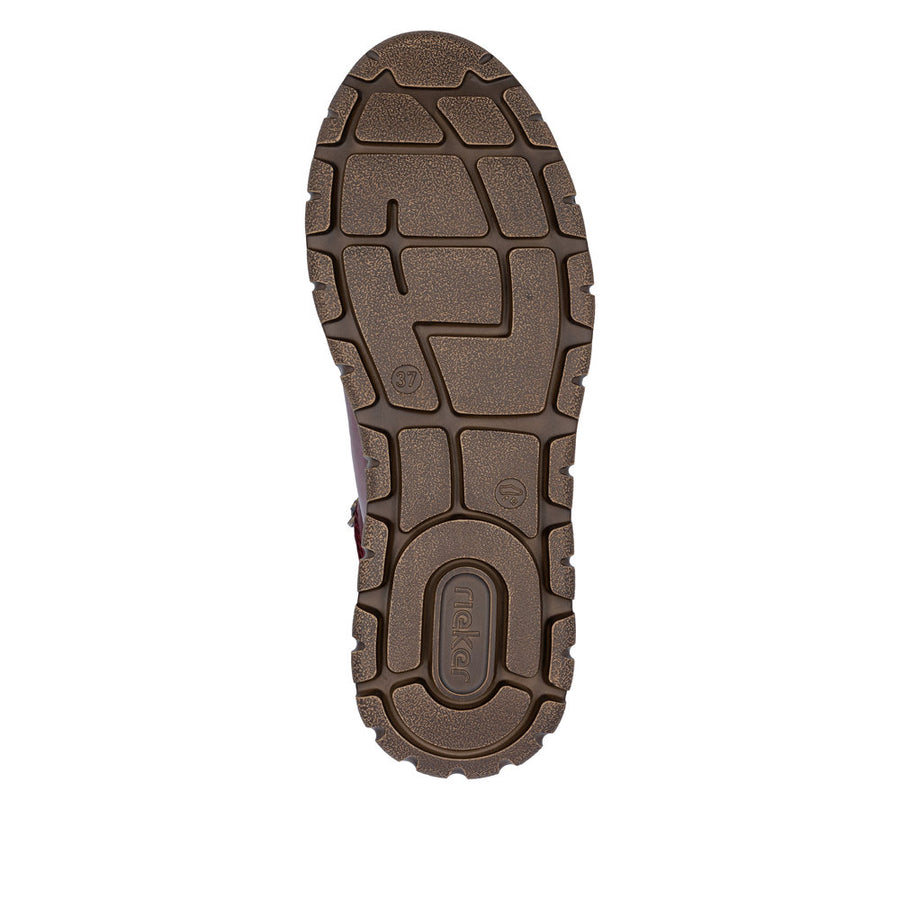 Rieker - N1305-35 - Vino/Orange-Mult  - Boots