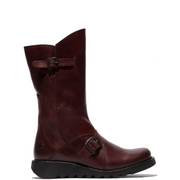 Fly London - MES2 - Wine (BlackSole) - Boots