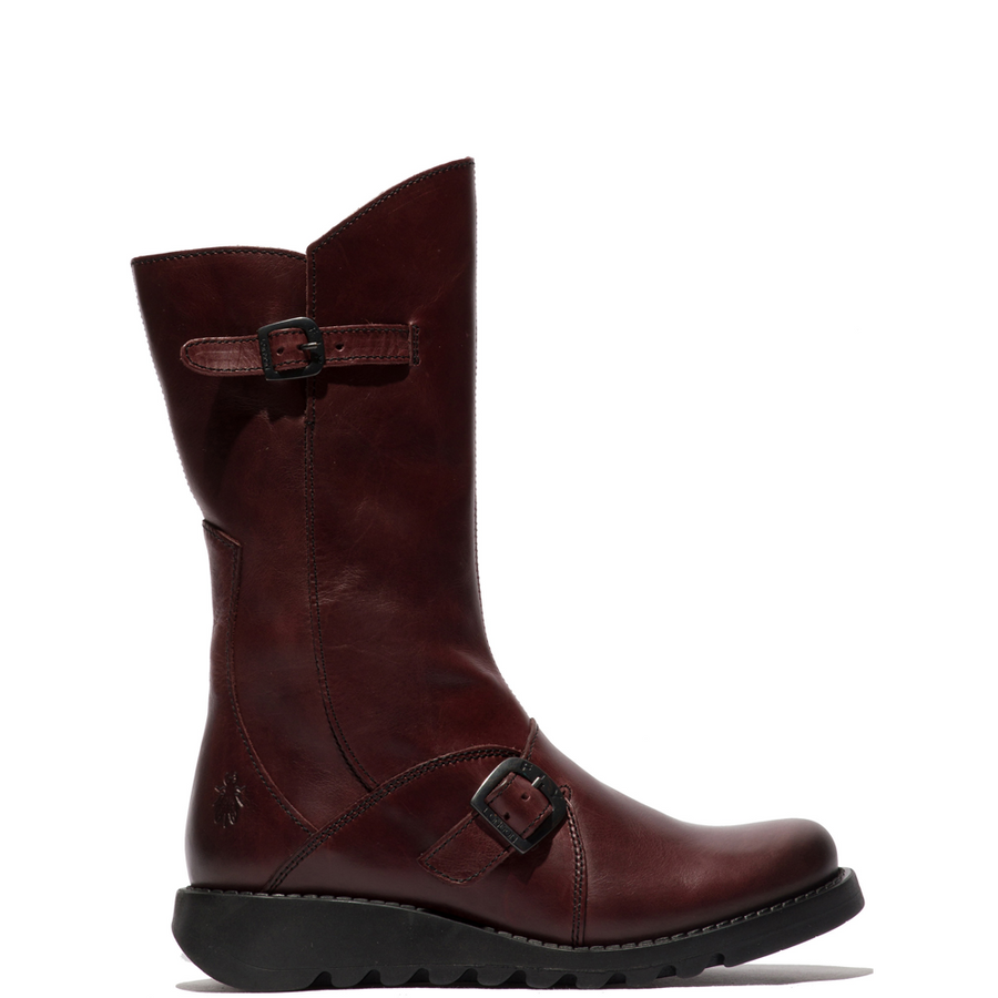 Fly London - MES2 - Wine (BlackSole) - Boots