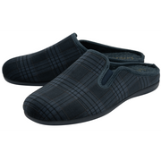 Lotus - Rickardo - Navy Check - Slippers