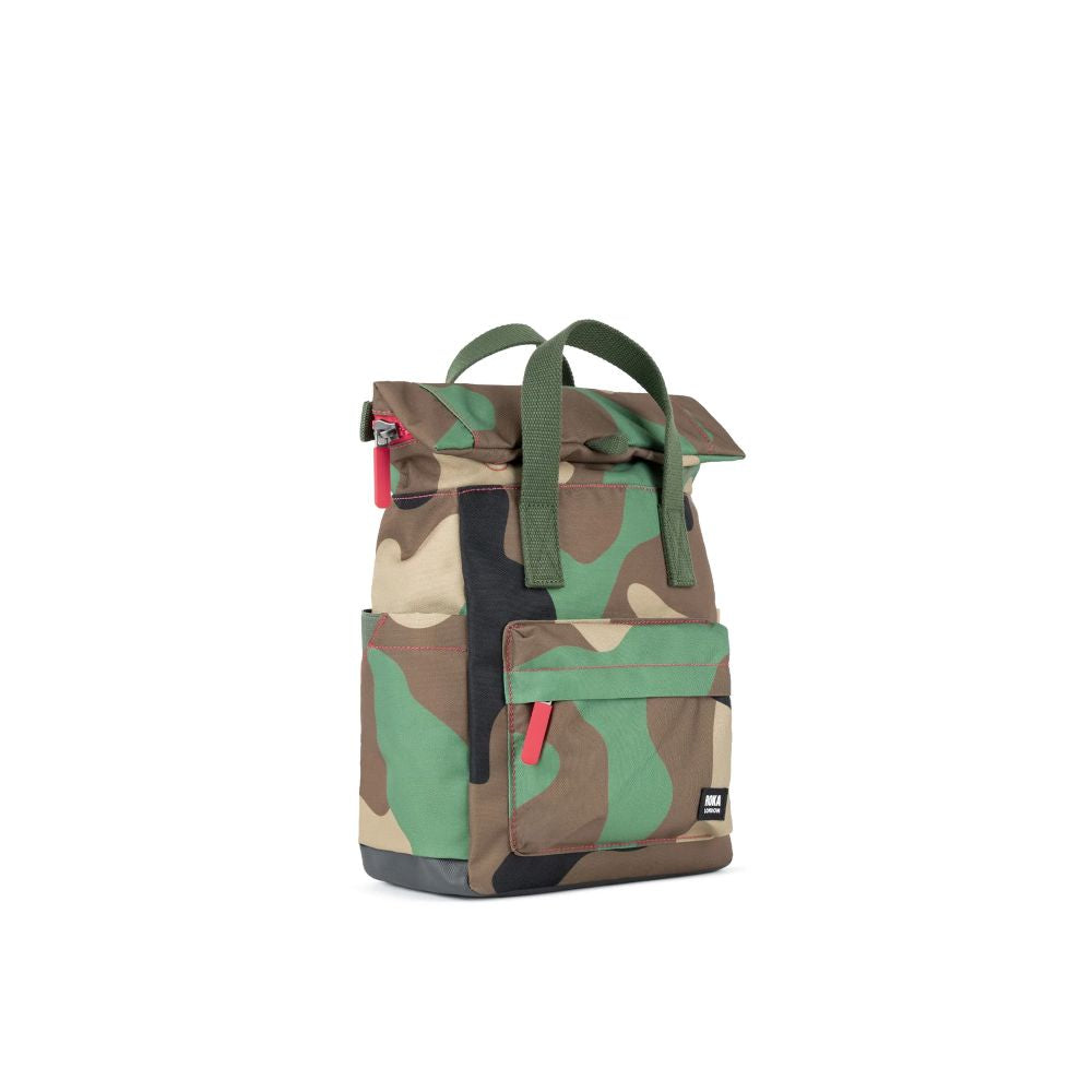 Roka - Canfield B  Vintage Camo Small Recycled Canvas - Bags