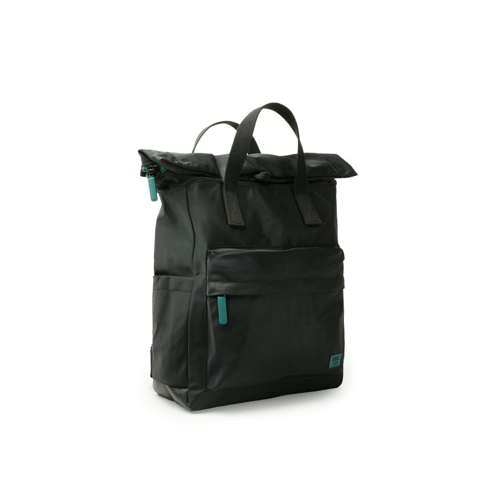 Roka - All Black Canfield B Teal Medium Recycled Nylon - Bags