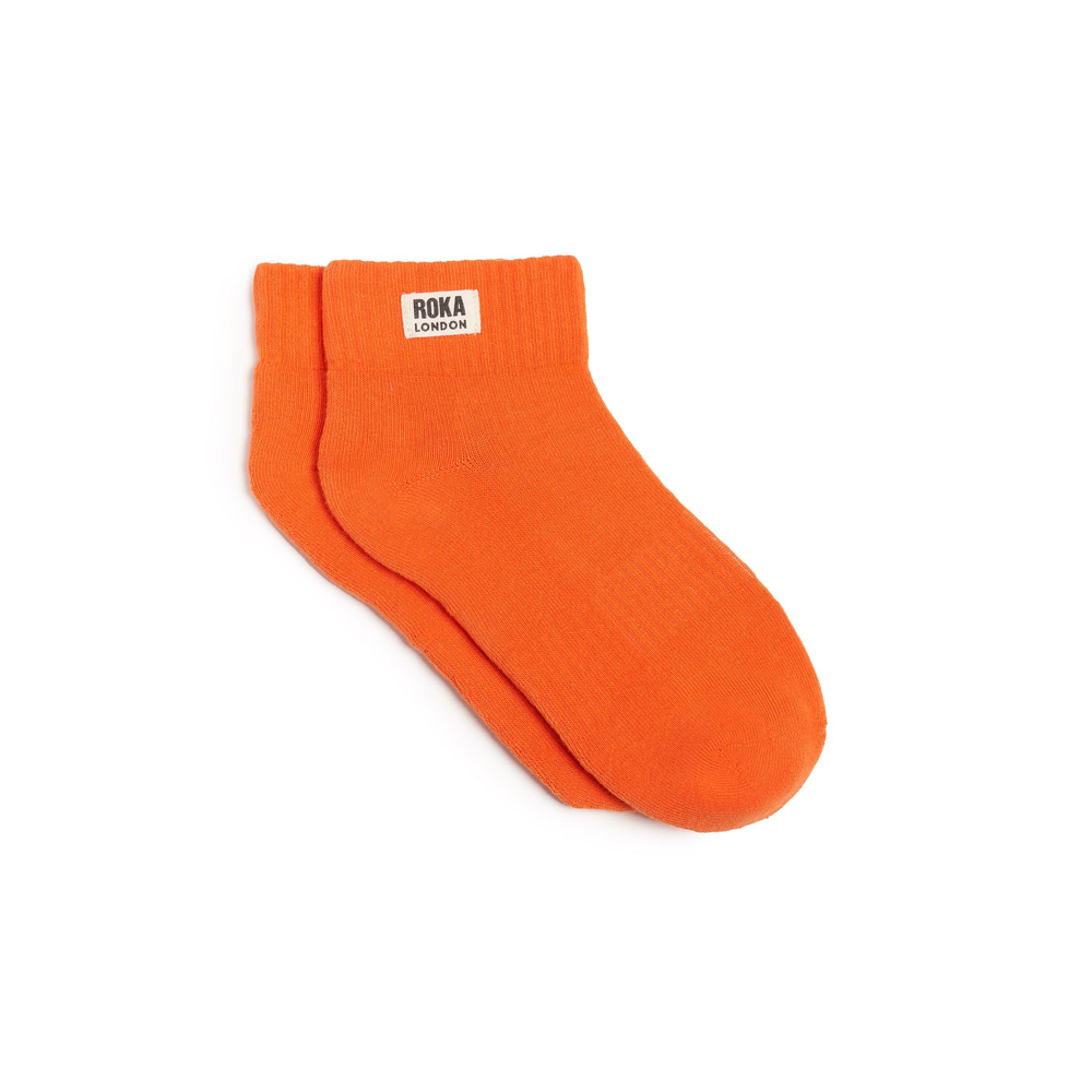 Roka - Wembley Mandarin Crop Sock Womens Organic Cotton - Socks