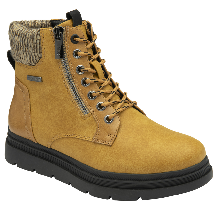 Lotus - Saundra - Mustard  - Boots