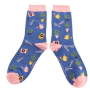 Miss Sparrow - In The Allotment - SKS468Denim - Socks