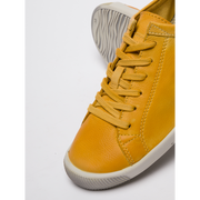 Softinos - Isla Washed Leather - Yellow  - Shoes