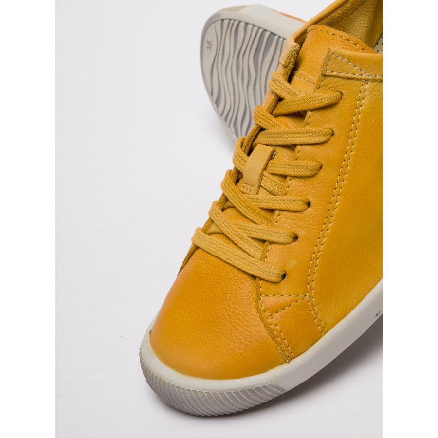Softinos - Isla Washed Leather - Yellow  - Shoes