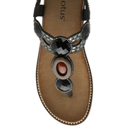 Lotus - Alcina - Black - Sandals