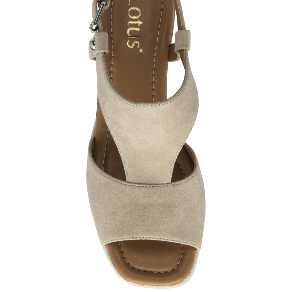 Lotus - Madalene - Nude - Sandals