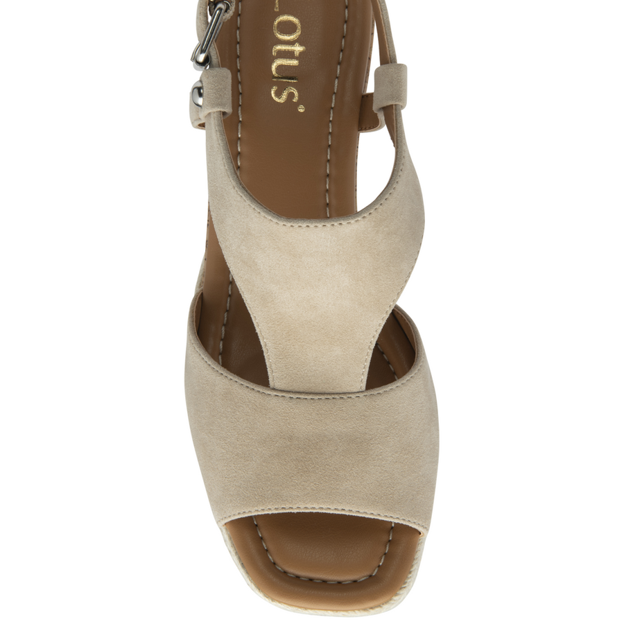 Lotus - Madalene - Nude - Sandals