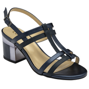 Lotus - Mirella - Navy Matt - Sandals