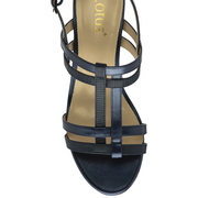 Lotus - Mirella - Navy Matt - Sandals