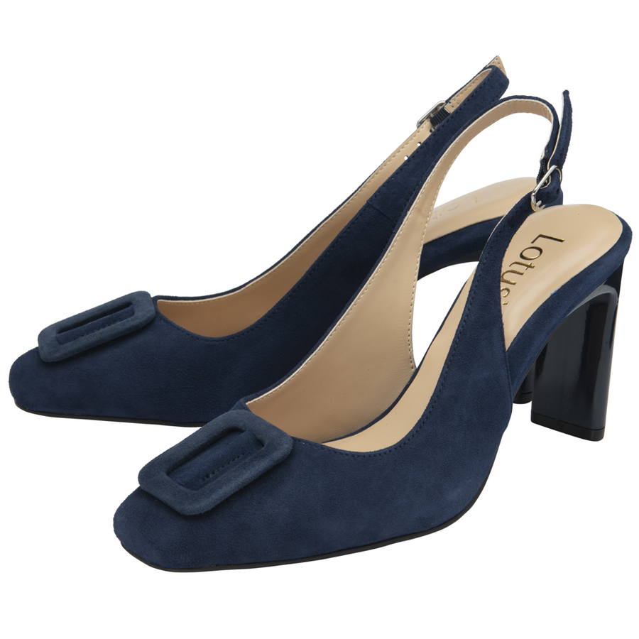 Lotus - Luciana - Navy - Sandals